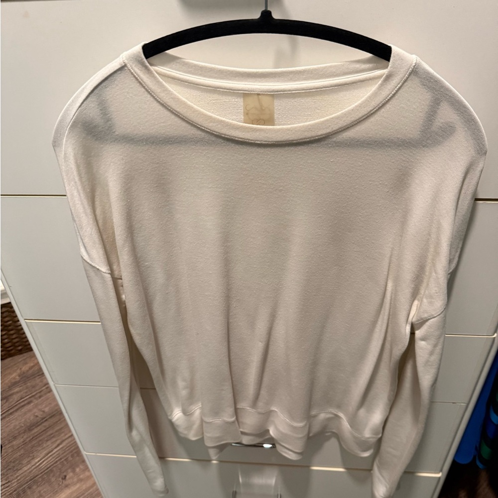 CALIA by Carrie Underwood Long Sleeve Tee - Cream